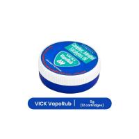 ราคา Vicks VapoRub วิคส์ วาเปอรับ บรรเทาอาการคัดจมูก 12 ตลับ (ยกโหล) (47696)