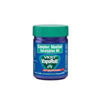 ราคา Vicks VapoRub วิคส์ วาเปอรับ บรรเทาอาการคัดจมูก 1 ขวด (47695)