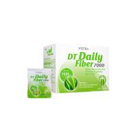 ราคา Vistra DT Daily fiber 7000 mg วิสทร้า ไฟเบอร์ใยอาหาร กระตุ้นการขับถ่าย 1 กล่อง 10 ซอง (47310)