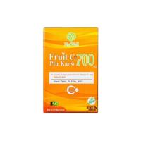ราคา Natwell Fruit C 700 Plu Kaow แนทเวลล์ ฟรุตซี 700 พลูคาว 10เม็ด (48462)