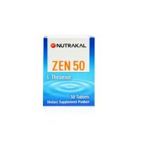 ราคา NUTRAKAL ZEN 30 เม็ด ผ่อนคลายด้วย L-Theanine จากใบชาเขียว (48459)
