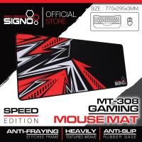 ราคา SIGNO Gaming Mouse Mat รุ่น MT-308 (Speed Edition) (แผ่นรองเมาส์ เกมส์มิ่ง) (332406284)