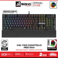 ราคา SIGNO E-Sport RGB Mechanical Gaming Keyboard MARTELO รุ่น KB-782 (เกมส์มิ่ง คีย์บอร์ด) (21610558011)