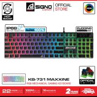 ราคา SIGNO E-Sport RGB Mechanical Gaming Keyboard MAXXINE รุ่น KB-731 (เกมส์มิ่ง คีย์บอร์ด) (16996865211)