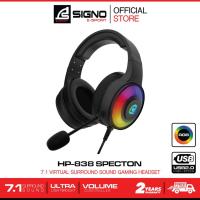 ราคา SIGNO E-Sport 7.1 Surround Sound Gaming Headphone SPECTON รุ่น HP-838 (หูฟัง เกมส์มิ่ง) (25577690447)