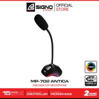 ราคา SIGNO E-Sport RGB Desktop Microphone ANTICA รุ่น MP-702 (ไมค์โครโฟน) (2437800020)