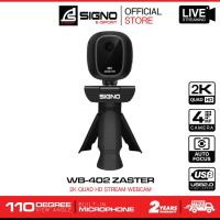 ราคา SIGNO E-Sport 2K Quad HD Stream Webcam ZASTER รุ่น WB-402 (กล้องเว็ปแคม) (28802399204)