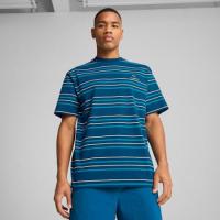 ราคา PUMA เสื้อยืดลายทางผู้ชาย Manchester City MMQ (4067982233938)