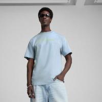 ราคา PUMA เสื้อยืดพร้อมโลโก้ BMW M Motorsport Lifestyle สำหรับผู้ชาย (4067984325594)