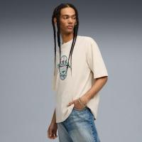 ราคา PUMA เสื้อยืดลายกราฟิกทรงบ็อกซี PUMA Fest สำหรับผู้ชาย (4069157514712)