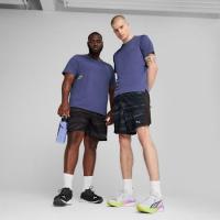 ราคา PUMA กางเกงวิ่งขาสั้นผู้ชายพิมพ์ลายทั้งตัว 7 นิ้ว VELOCITY (4067984317568)