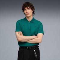 ราคา PUMA เสื้อโปโลผ้าแจ็คการ์ด PUMA x ASTON MARTIN ARAMCO F1® TEAM สำหรับผู้ชาย (4069162314192)