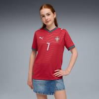 ราคา PUMA เสื้อทีมเหย้าทีมชาติโปรตุเกสสำหรับนักเตะ 2026 ผ้าเจอร์ซีย์ สำหรับเด็กโต (4069162935151)