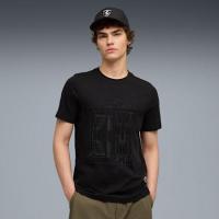 ราคา PUMA เสื้อยืดลายกราฟิก Scuderia Ferrari Sportswear สำหรับผู้ชาย (4069157494373)