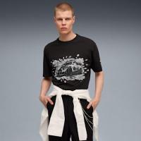ราคา PUMA เสื้อยืดลายกราฟิก BMW M Motorsport สำหรับผู้ชาย (4069157256483)