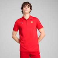 ราคา PUMA เสื้อโปโลผู้ชาย Scuderia Ferrari Race Cloudspun (4067984326324)