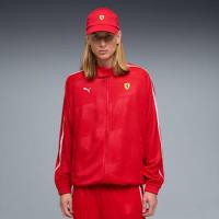 ราคา PUMA เสื้อแจ็คเก็ตออกกำลังกายโอเวอร์ไซส์ Scuderia Ferrari T7 สำหรับผู้ชาย (4069162068156)