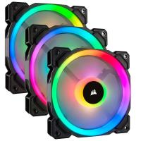 ราคา CORSAIR LL120 RGB 120MM DUAL LIGHT LOOP RGB PWM 3 FANS PACK WITH LIGHTING NODE PRO *พัดลม (CO-9050072-WW)
