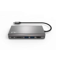 ราคา FEELTEK PORTABLE 8 IN 1 USB-C HUB *อุปกรณ์แปลงสัญญาณต่อพ่วงยูเอสบี