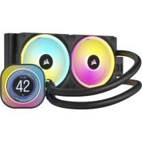 ราคา CORSAIR ICUE LINK H100I LCD 240MM RGB (120 X 2) *ชุดน้ำปิด (CW-9061007-WW)