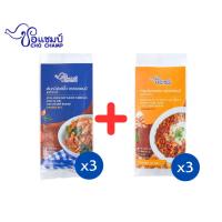 ราคา เส้นหมี่ผัดซีอิ้ว 3 ซอง + ก๋วยเตี๋ยวหลอด 3 ซอง ตราชอแชมป์ (24303364625)
