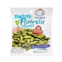 ราคา ตรามือ เมล็ดฟักทองกะเทาะเปลือก 25 กรัม (แพ็ก 6 ชิ้น) (518768-457059010)