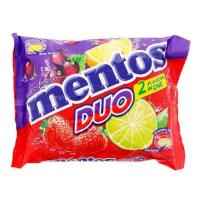 ราคา เมนทอสดูโอ ลูกอมรสแบล็กเคอร์แรนด์และสตรอเบอร์รี่ รุ่นถุง 270 กรัม (100 เม็ด/ถุง) (511310-442967010)