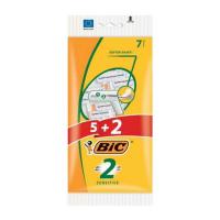 ราคา BIC มีดโกน แบบ 2 ใบมีด 5 + 2 ด้าม (474727-383736010)