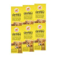 ราคา ปลาทอง ข้าวซอยตัด รสลำไย 15 กรัม (แพ็ก 6 ชิ้น) (460365-363124010)