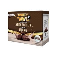 ราคา Wheywwl เวย์โปรตีน ขนาด 2 ปอนด์ รสช็อกโกแลต แถมฟรี แก้วเชคเกอร์สีส้ม (352252-227925010)