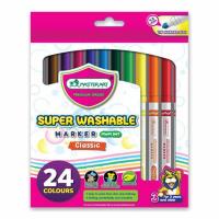 ราคา Master Art ปากกาสีเมจิก ล้างออกได้ 24 สี MWM24T (341262-618928010)