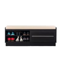 ราคา NARN-NARN ตู้เก็บรองเท้าบานเลื่อน พร้อมเบาะนั่ง รุ่น GS424 (ประกอบแล้ว) (331865-593930010)