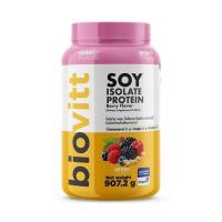 ราคา Biovitt เวย์โปรตีน ซอย ไอโซเลท รสเบอร์รี่ 907.2 กรัม (362766-656369010)