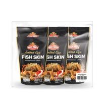 ราคา โมมิน หนังปลาทอดกรอบรสไข่เค็ม 25 กรัม (แพ็ก 6 ชิ้น) (366807-663679010)