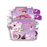 ราคา โยเกิร์ตเมจิ 135 กรัม ไขมัน 0% แพ็ก 4 รสอาซาอิเบอร์รี่ (368363-675622010)