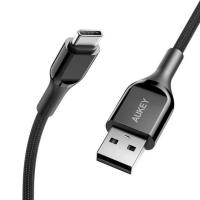 ราคา Aukey สายชาร์จไนล่อน Type-C ความยาว 1.2​ เมตร รุ่น CB-CD43