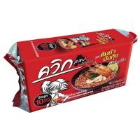 ราคา ไวไวควิกแสบซอง รสต้มยำมันกุ้ง 60 กรัม แพ็ก 10 ซอง (476659-386385010)