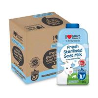 ราคา ไอ เลิฟ สมาร์ทฮาร์ท นมแพะสดสเตอร์ไลส์ 70 มล.(1 แพ็ก 12 ชิ้น) (572669-553067010)