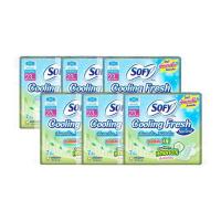 ราคา โซฟีคูลลิ่งเฟรชเนเชอรัล 0.1 23 ซม. 7 ชิ้น (แพ็ก 6 ห่อ) (372734-681557010)