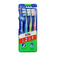 ราคา เบอร์แมน แปรงสีฟันไวทัลซอฟท์รุ่น 2+1 (487648-401825010)
