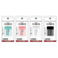 ราคา CODE:D กบเหลาดินสอ คละสี (แพ็ก 4 ชิ้น) (367094-664195010)