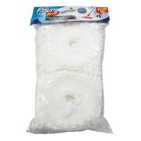 ราคา โพลี-ไบรท์ ผ้าม็อบถังปั่น แพ็คคู่ (ไมโครไฟเบอร์ สีขาว) (374624-684343010)