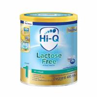 ราคา นมผงไฮคิว แลคโตสฟรี สูตร 1 400 กรัม (470324-377522010)
