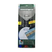 ราคา Faber-Castell ปากกาเอนกประสงค์ Size S กันน้ำ คละสี (แพ็ก 4+1 ด้าม) (373036-682041010)