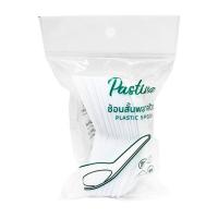 ราคา PASTINA พาสทินา ช้อนสั้นพลาสติก สีขาว 1 ห่อ 50 ชิ้น (378324-691003010)