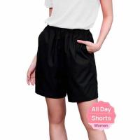 ราคา M2S Lifestyle กางเกงขาสั้นหญิง ดำ (323940-557671010)