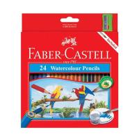 ราคา Faber-Castell ดินสอสีไม้ระบายน้ำนกแก้ว กล่องกระดาษ 24 สี (379598-693255010)