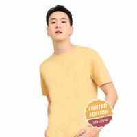 ราคา M2S Lifestyle เสื้อยืดคอกลมชาย เหลืองนมกล้วย (340787-618174010)