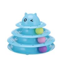 ราคา CCPets ของเล่นแมวบอลราง 3 ชั้น สีฟ้า HS059 (587289-580601010)