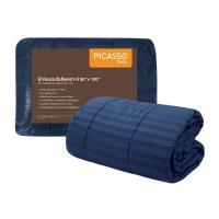 ราคา Picasso รุ่น Smile ผ้าห่มนวมใยสังเคราะห์ ขนาด 90x100 (6 ฟุต) ลายริ้ว (377892-690171010)